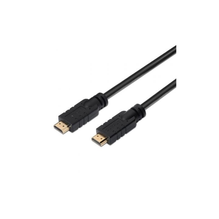 Cable HDMI Aisens 1.4 A119-0103/ HDMI Macho - HDMI Macho/ 15m/ Negro