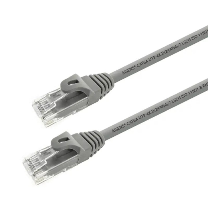 Aisens Latiguillo RJ45 Cat.6A UTP blanco 25cm