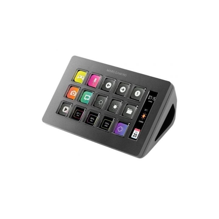 Stream Deck Slim Mars Gaming MSD-ONE/ 15 Teclas LCD/ Negro