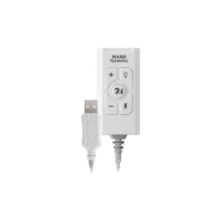 Tarjeta de Sonido Mars Gaming MSC2/ 7.1/ Blanca