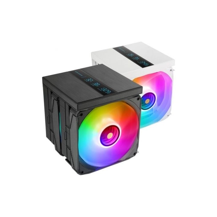 Ventilador con Disipador Mars Gaming MCPU-LCDPRO/ 12cm
