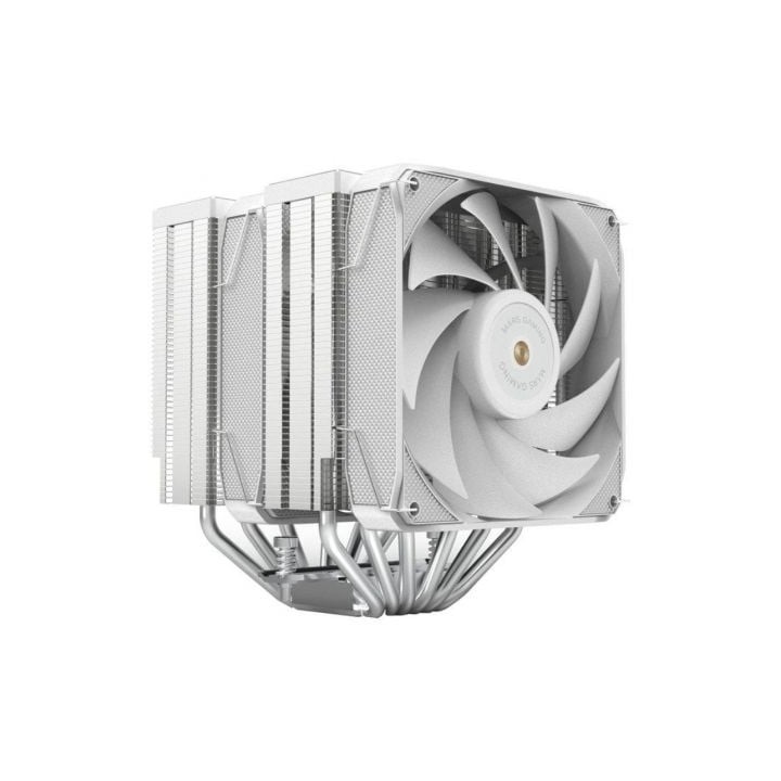 Ventilador con Disipador Mars Gaming MCPU-XU6/ 2x 12cm/ Blanco