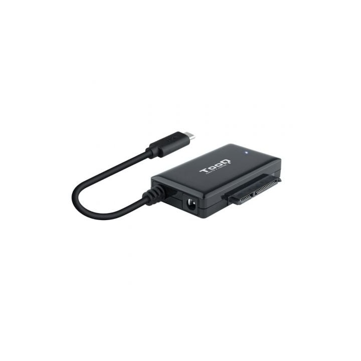 Adaptador para Discos Duros 2.5"/3.5" TooQ TQHDA-02C/ USB Tipo-C Macho - SATA