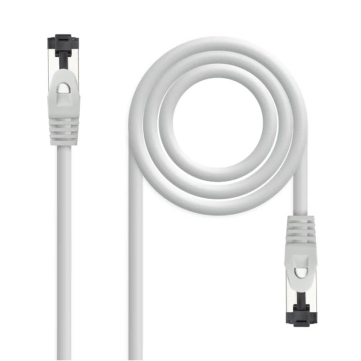 Nanocable Cable red Cat. 8.1 2GHZ SSTP Blanco 2m
