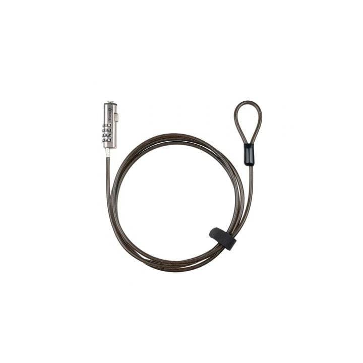 Cable de Seguridad Tipo NANO para Portátiles TooQ TQCLKC0035-G/ 1.5m