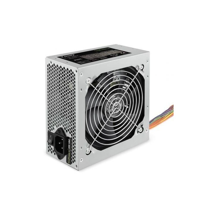 Fuente de Alimentación TooQ TQEP-500SSE/ 500W/ Ventilador 12cm