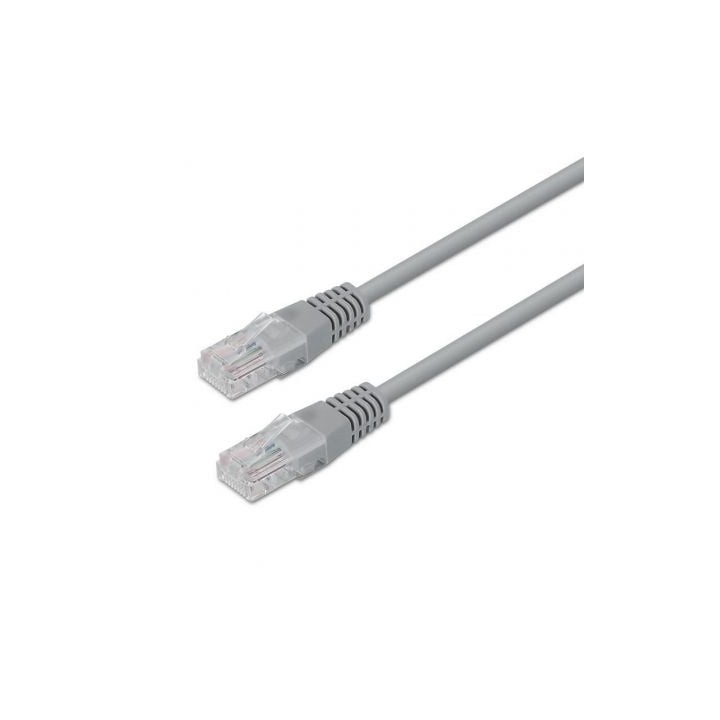 Cable de Red RJ45 UTP Aisens A133-0184 Cat.5e/ 15m/ Gris