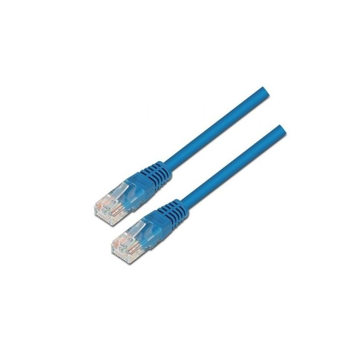 Cable de Red RJ45 UTP Aisens A133-0192 Cat.5e/ 2m/ Azul