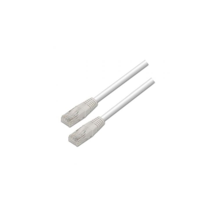 Cable de Red RJ45 UTP Aisens A133-0199 Cat.5e/ 3m/ Blanco