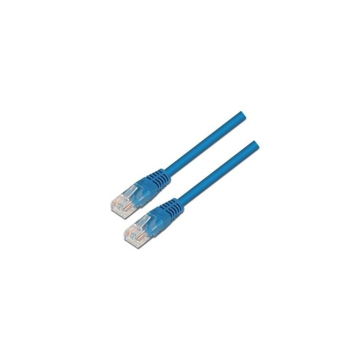 Cable de Red RJ45 UTP Aisens A135-0242 Cat.6/ 1m/ Azul