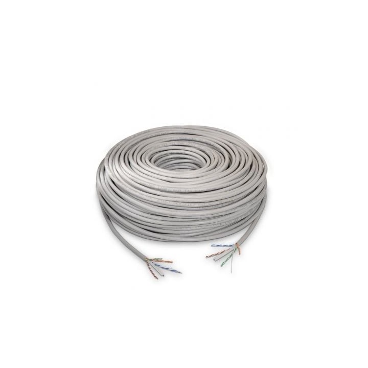 Bobina de Cable RJ45 UTP Aisens A135-0261 Cat.6/ 100m/ Gris