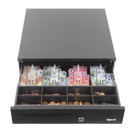 iggual Cajón portamonedas IRON-20 42cm 4+8 negro