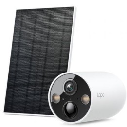 Cámara de Videovigilancia TP-Link Tapo C425 KIT/ Visión Nocturna/ Control desde APP/ Incluye Panel Solar