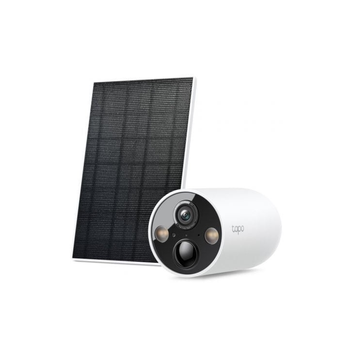 Cámara de Videovigilancia TP-Link Tapo C425 KIT/ Visión Nocturna/ Control desde APP/ Incluye Panel Solar