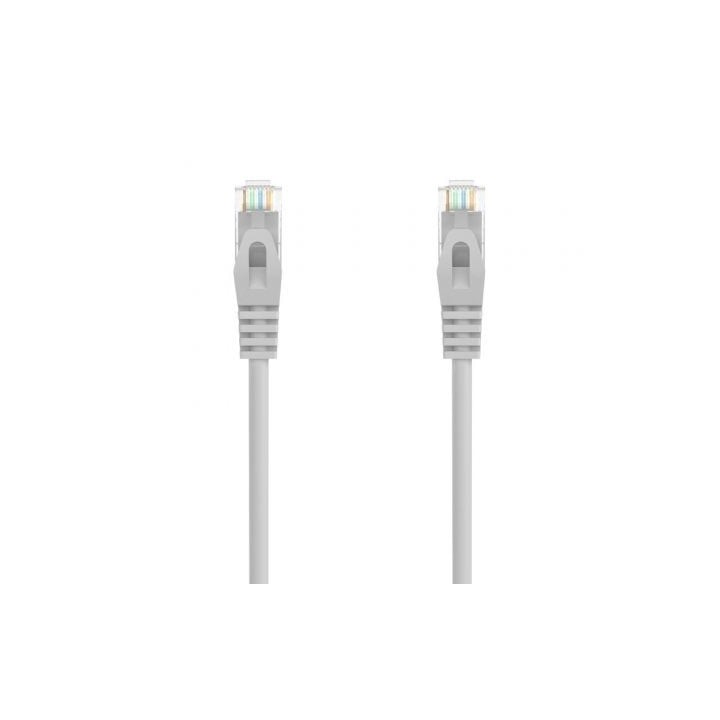 Cable de Red RJ45 AWG24 UTP Aisens A145-0553 Cat.6A/ LSZH/ 30cm/ Gris