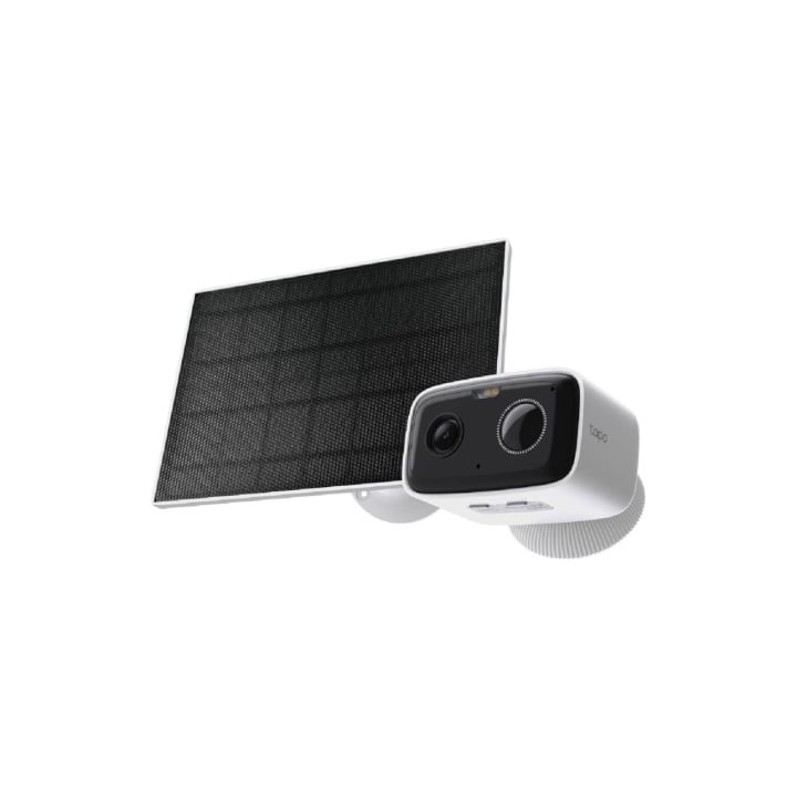 Cámara de Videovigilancia TP-Link Tapo TC80 KIT/ Visión Nocturna/ Control desde APP/ Incluye Panel Solar