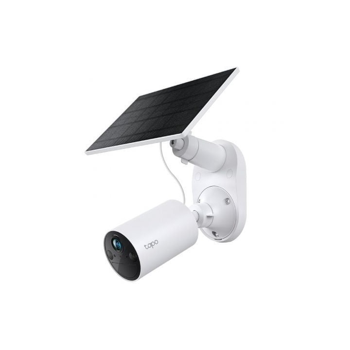 Cámara de Videovigilancia TP-Link Tapo TC82 Kit/ Visión Nocturna/ Control desde APP/ Incluye Panel Solar