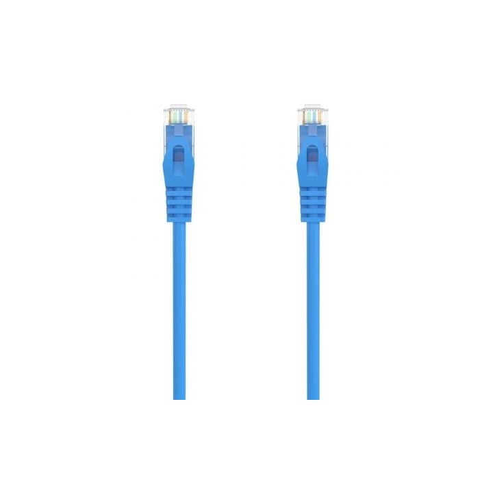 Cable de Red RJ45 AWG24 UTP Aisens A145-0572 Cat.6A/ LSZH/ 50cm/ Azul