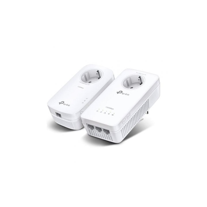 Adaptador Powerline TP-Link TL-WPA8631P 1300Mbps/ Alcance 300m/ Pack de 2