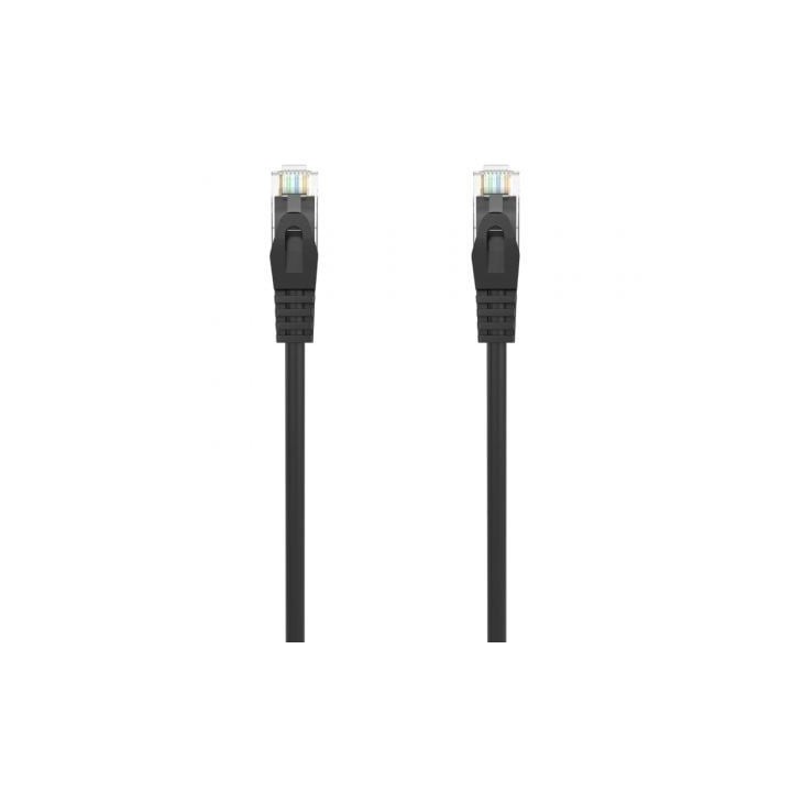 Cable de Red RJ45 AWG24 UTP Aisens A145-0587 Cat.6A/ LSZH/ 1m/ Negro