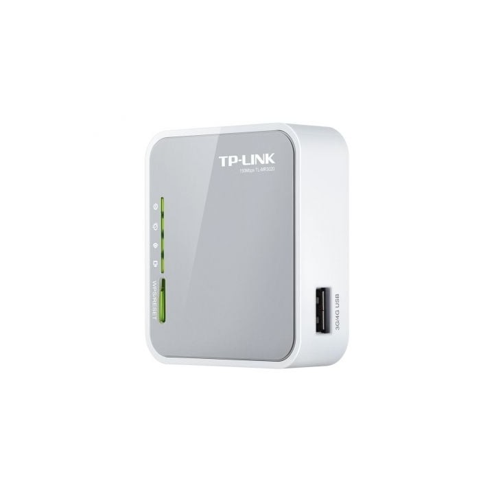 Router Inalámbrico 3G TP-Link TL-MR3020 150Mbps/ 2.4GHz/ 1 Antena/ WiFi 802.11n/g/b