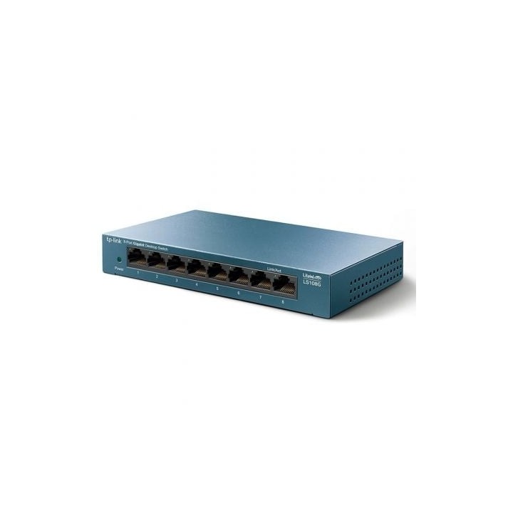 Switch TP-Link LS108G 8 Puertos/ RJ-45 10/100/1000