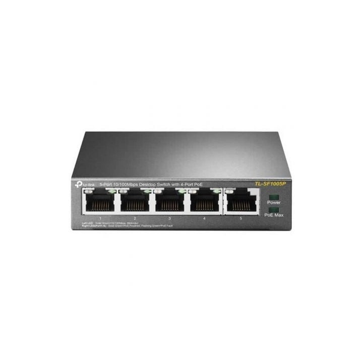 Switch TP-Link TL-SF1005P 5 Puertos/ RJ-45 10/100 PoE