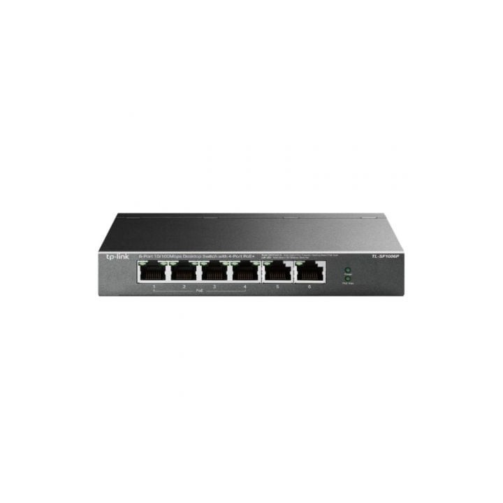 Switch TP-Link TL-SF1006P 6 Puertos/ RJ-45 10/100 PoE