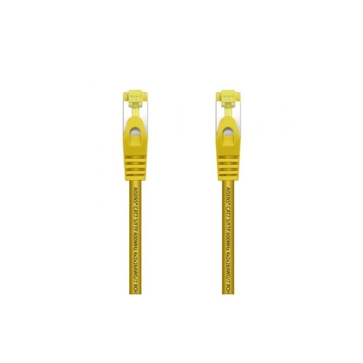 Cable de Red RJ45 SFTP Aisens A146-0475 Cat.7/ 2m/ Amarillo