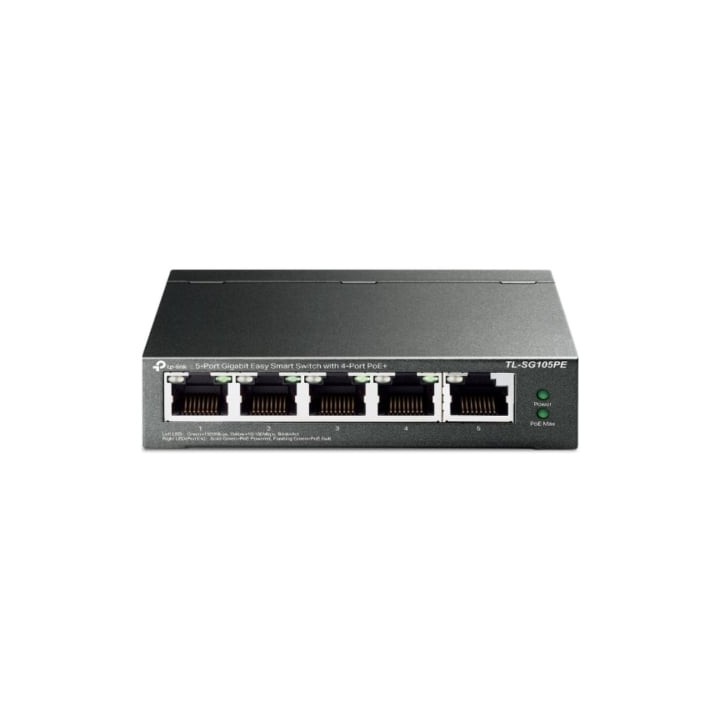 Switch TP-Link TL-SG105PE 5 Puertos/ RJ-45 10/100/1000 PoE