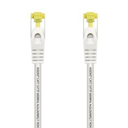 Cable de Red RJ45 SFTP Aisens A146-0490 Cat.7/ 1m/ Blanco