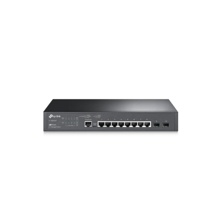 Switch Gestionable TP-Link Omada TL-SG3210 V4 10 Puertos/ RJ-45 10/100/1000/ SFP