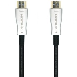 Cable HDMI 2.0 AOC 4K Aisens A148-0379/ HDMI Macho - HDMI Macho/ 30m/ Negro