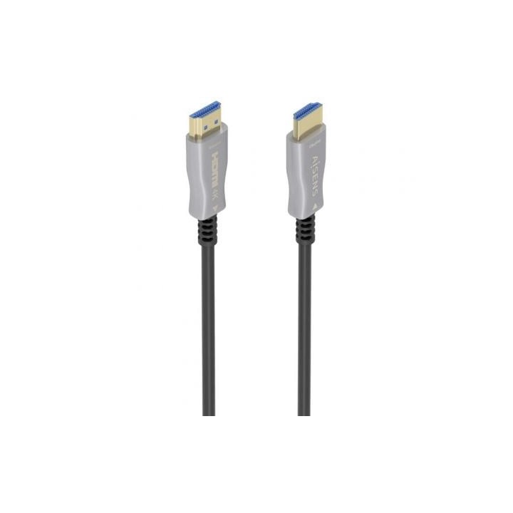 Cable HDMI 2.0 AOC 4K Aisens A148-0858/ HDMI Macho - HDMI Macho/ 10m/ Negro