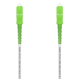 Cable de Fibra Óptica G657A2 3.0 Aisens A152-0493/ LSZH/ 1m/ Blanco