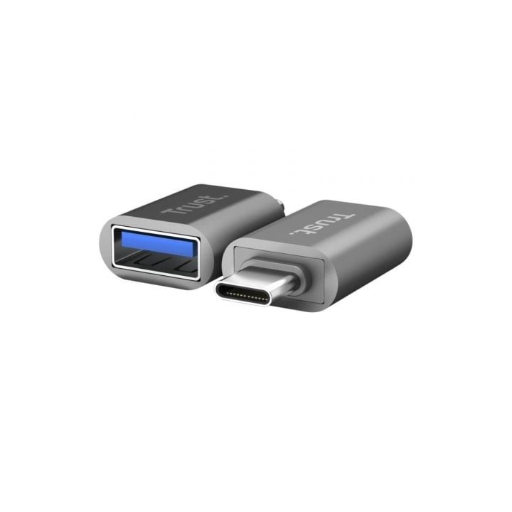 Adaptador USB 3.0 Trust Calyx 26221/ USB Tipo-C Macho - USB Hembra