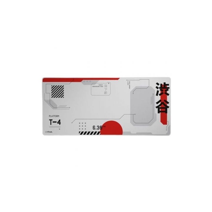Alfombrilla Trust Gaming GXT 759 XXL/ 900 x 400 x 3mm/ Blanca