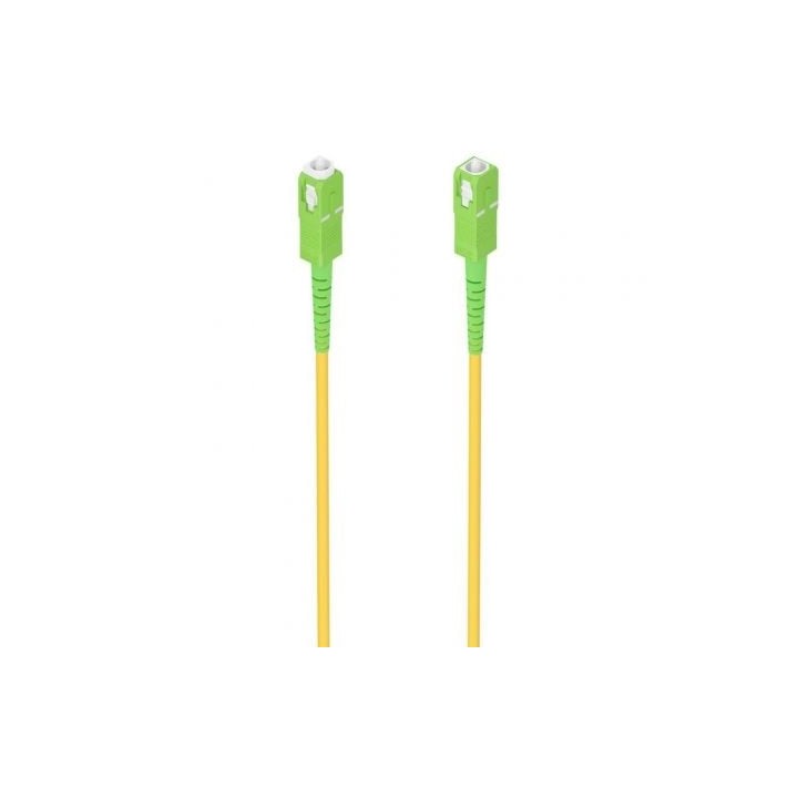 Cable de Fibra Óptica G657A2 3.0 9/125 SMF Aisens A152-0986/ LSZH/ 20m/ Amarillo