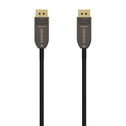 Cable DisplayPort 1.4 AOC 8K Aisens A155-0607/ DisplayPort Macho - DisplayPort Macho/ 15m/ Negro