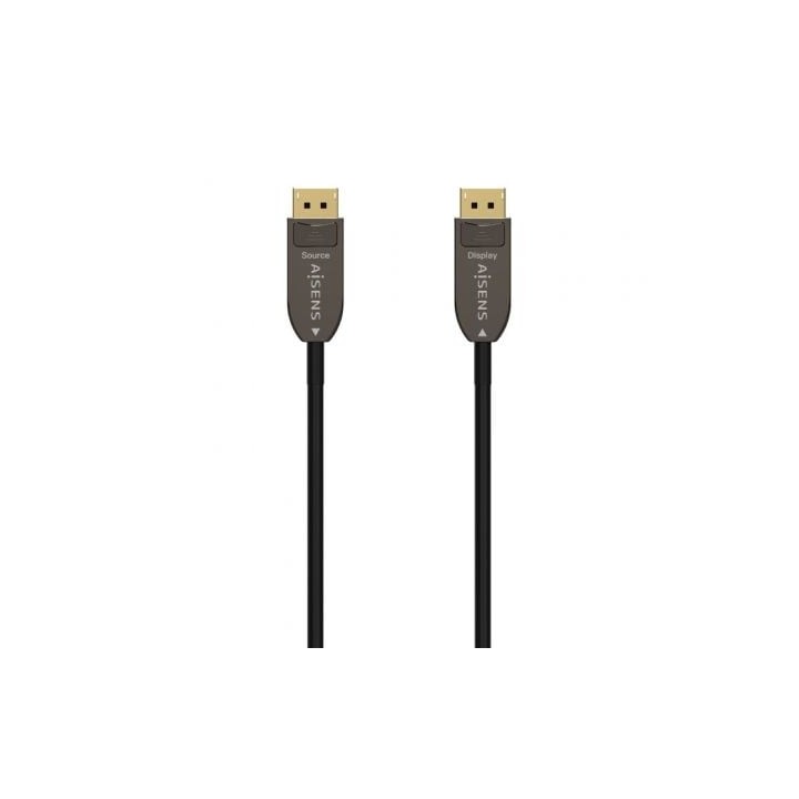 Cable DisplayPort 1.4 AOC 8K Aisens A155-0607/ DisplayPort Macho - DisplayPort Macho/ 15m/ Negro