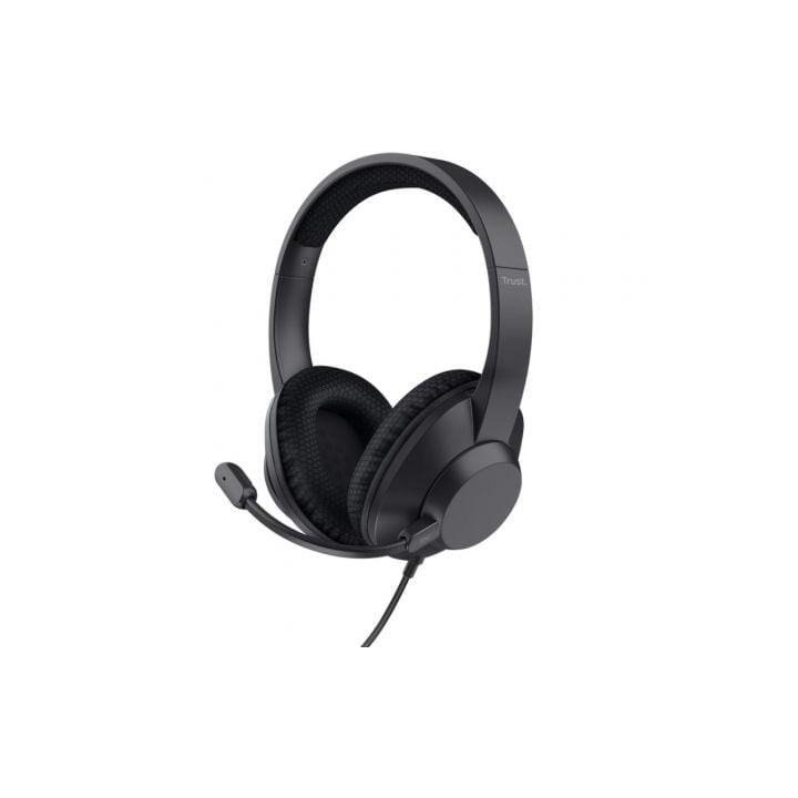 Auriculares Trust Ayda Max USB-ENC/ con Micrófono/ USB/ Negros