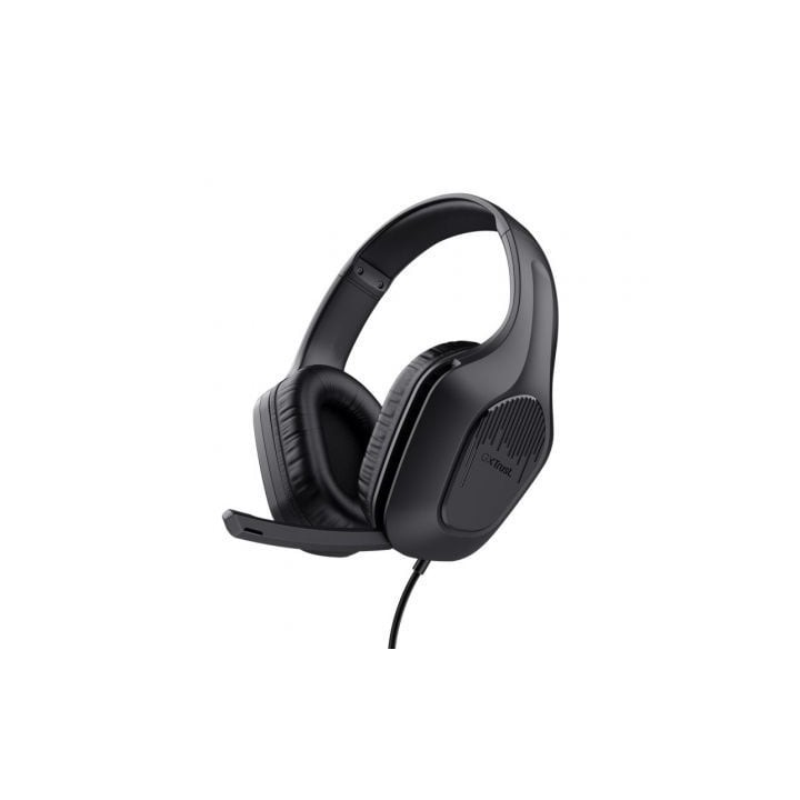Auriculares Gaming con Micrófono Trust Gaming GXT 415 Zirox/ Jack 3.5/ Negros