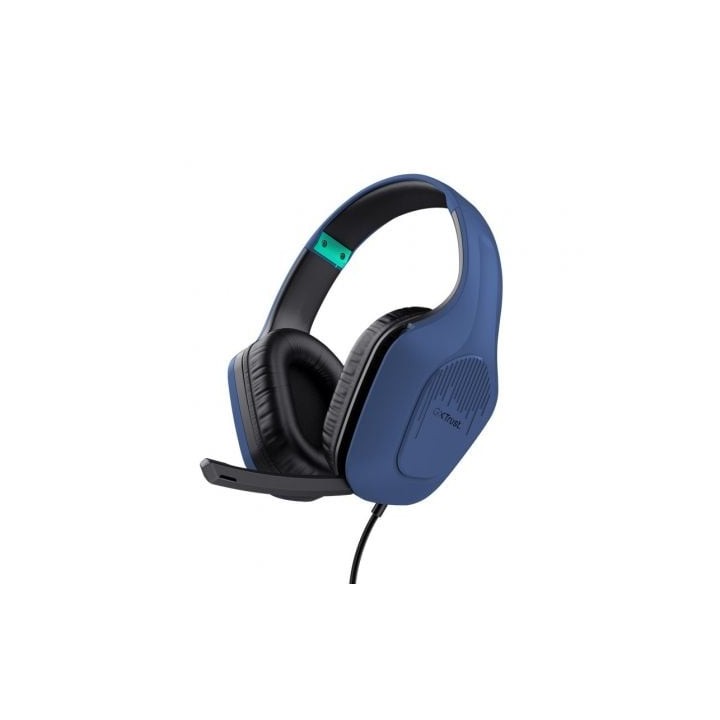 Auriculares Gaming con Micrófono Trust Gaming GXT 415 Zirox/ Jack 3.5/ Azules