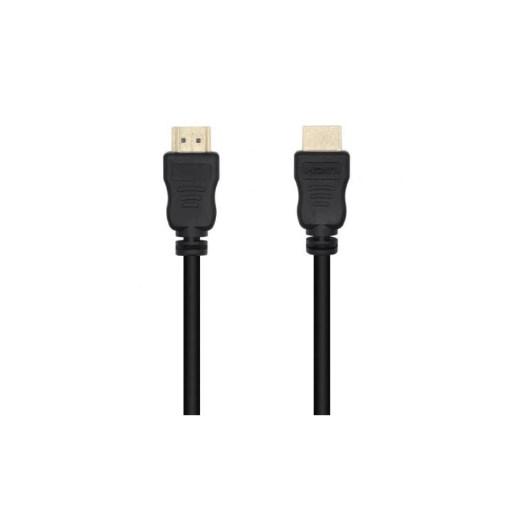 Cable HDMI 1.4 14+1 CCS Aisens A119-0653/ HDMI Macho - HDMI Macho/ 1.8m/ Negro