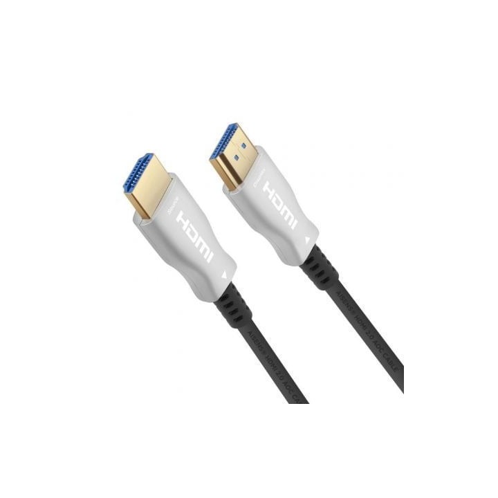 Cable HDMI 2.0 AOC 4K Aisens A148-0378/ HDMI Macho - HDMI Macho/ 20m/ Negro