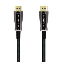 Cable HDMI 2.1 AOC 8K Aisens A153-0517/ HDMI Macho - HDMI Macho/ 20m/ Negro