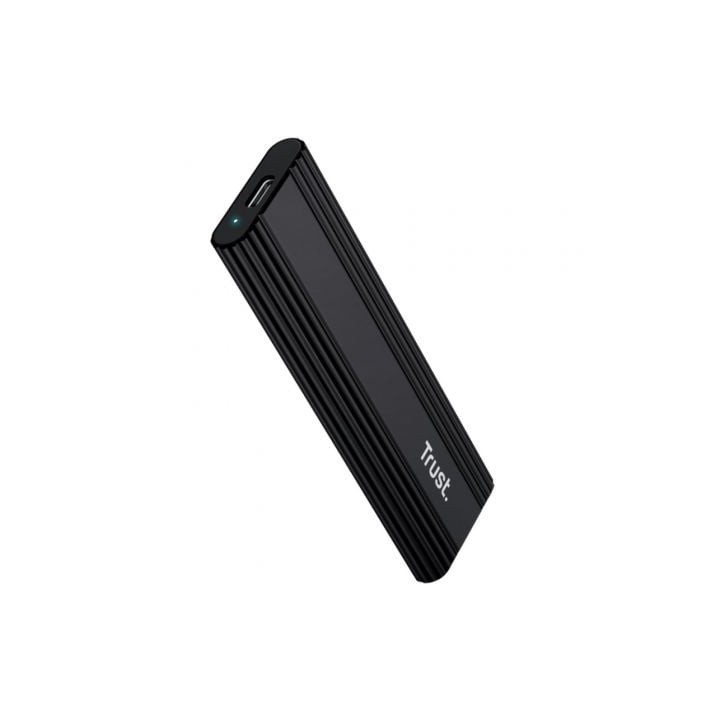 Caja Externa para Disco SSD M.2 Trust 25806/ USB 3.2 Gen2/ Sin tornillos
