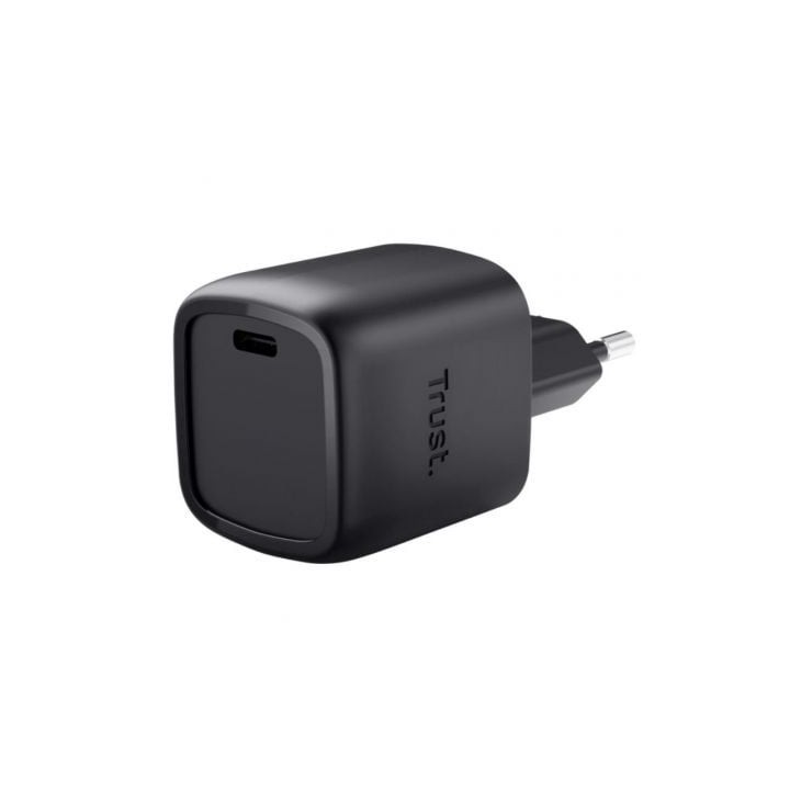 Cargador de Pared GaN Trust Maxo 30W/ 1xUSB Tipo-C/ 30W