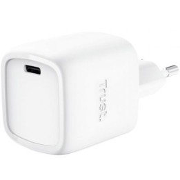 Cargador de Pared GaN Trust Maxo 30W/ 1xUSB Tipo-C/ 30W