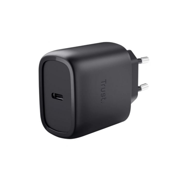 Cargador de Pared GaN Trust Maxo 45W/ 1xUSB Tipo-C/ 45W